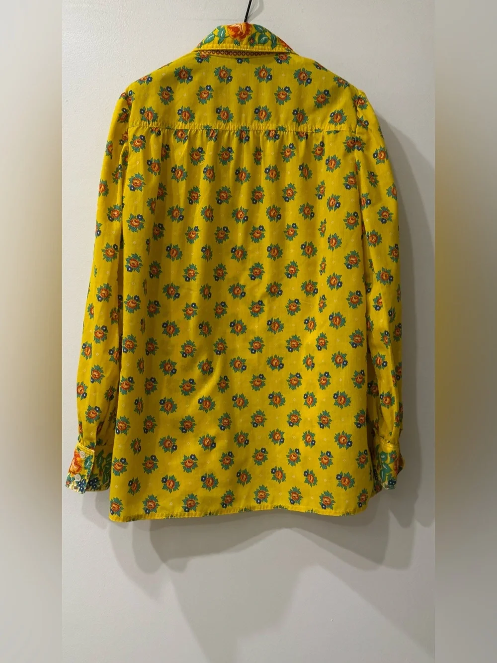 Vintage Oscar de la Renta II | 2-Pc Set | Floral Blouse Skirt | 14